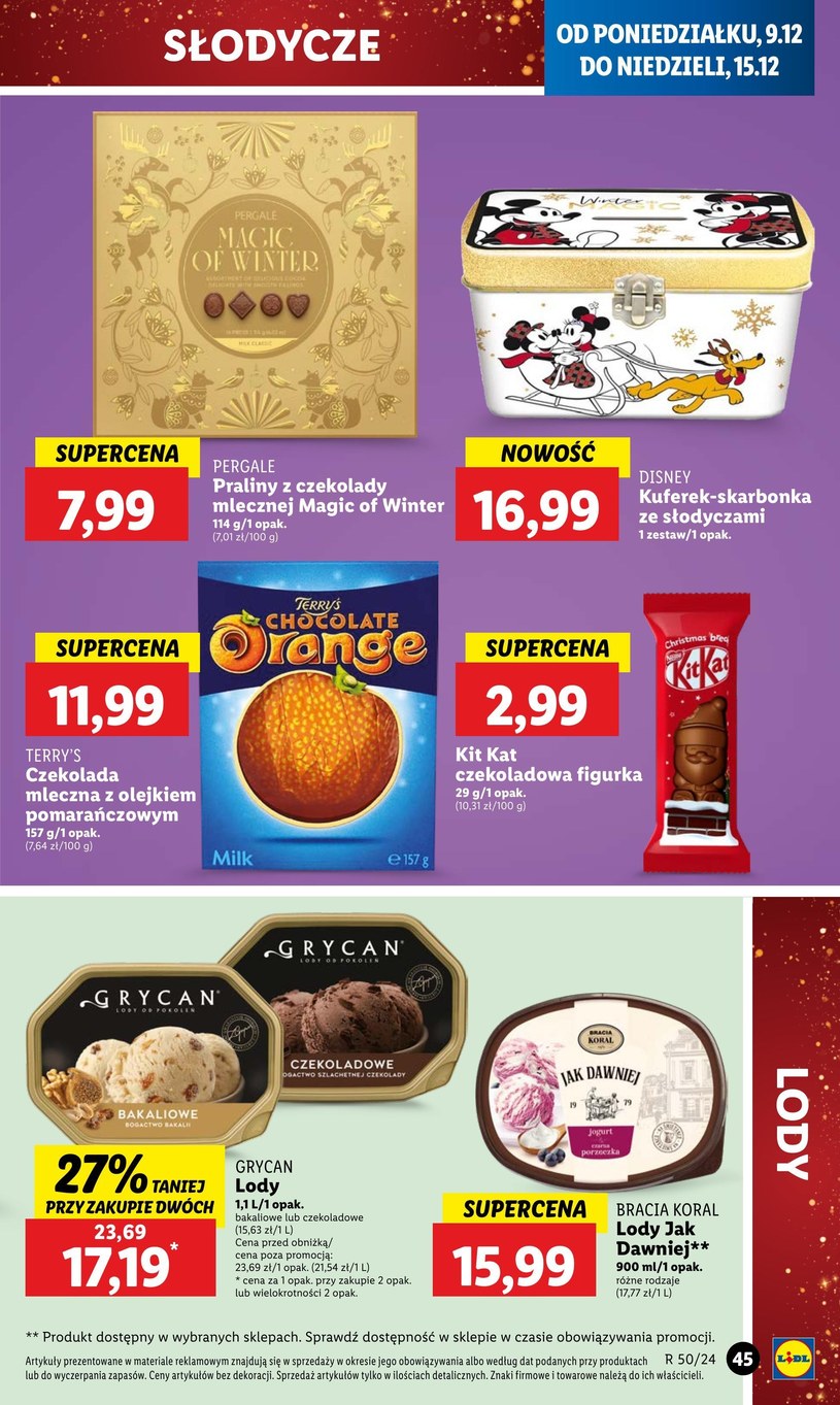 Gazetka: Zrób świąteczne zapasy - Lidl - strona 49