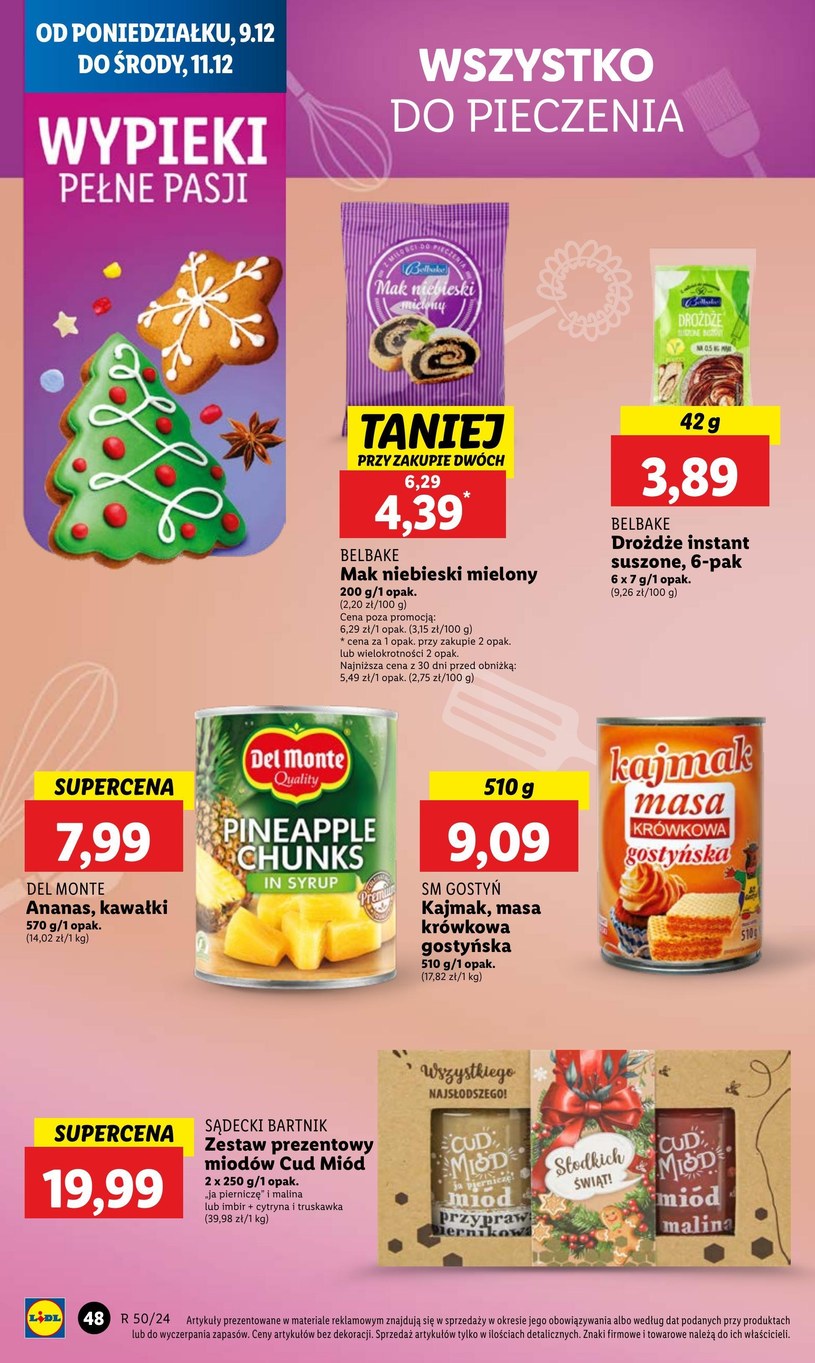 Gazetka: Zrób świąteczne zapasy - Lidl - strona 52