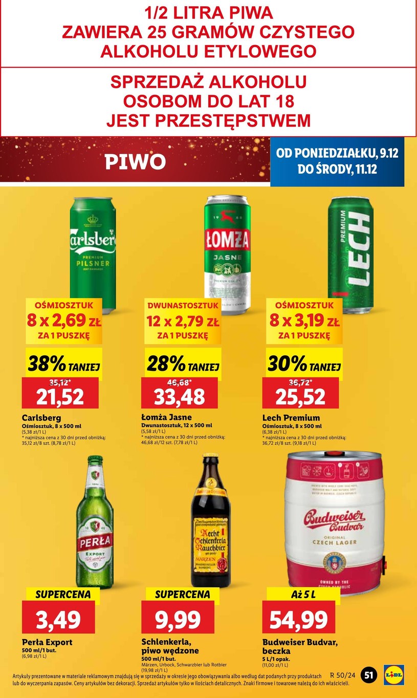 Gazetka: Zrób świąteczne zapasy - Lidl - strona 55