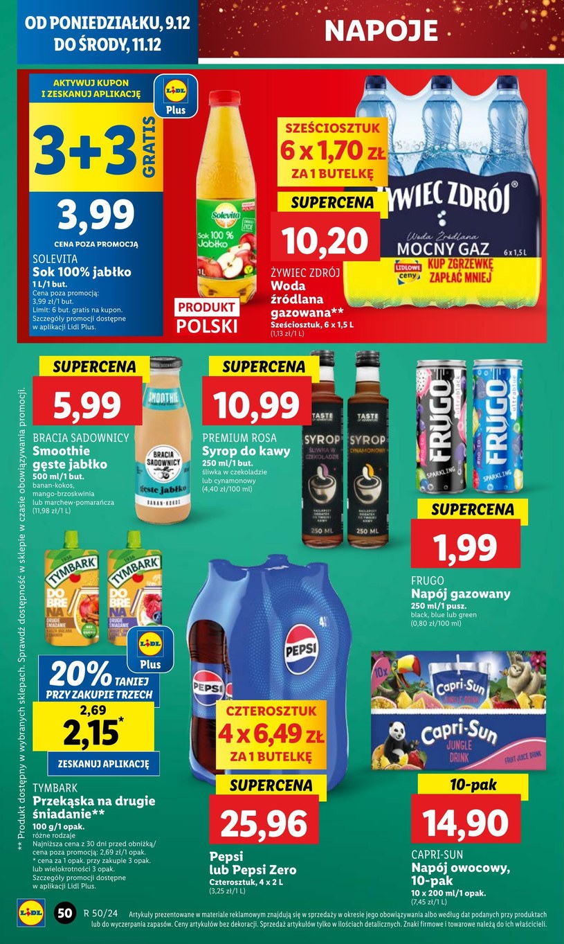 Gazetka: Zrób świąteczne zapasy - Lidl - strona 54