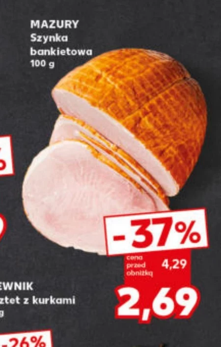 Mazury Ełk Bankietowa szynka