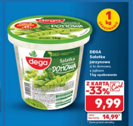 dega Sałatka jarzynowa a'la domowa 1 kg