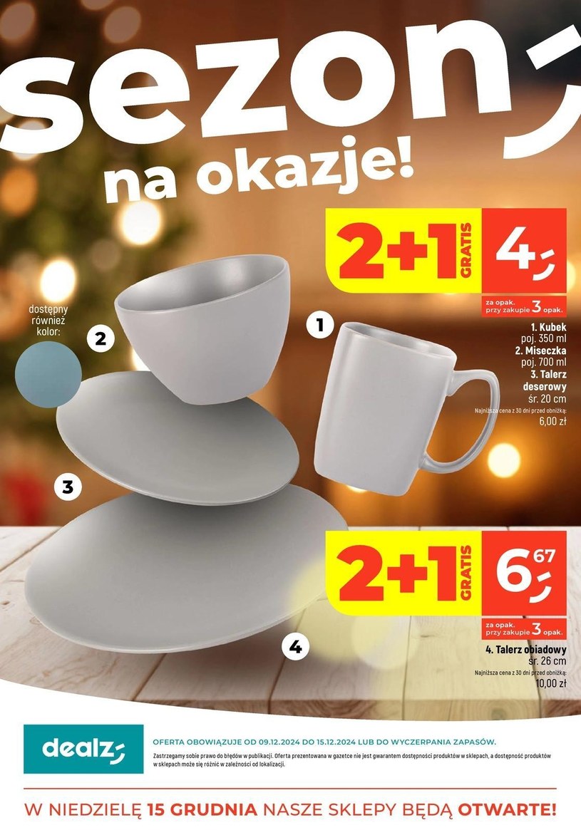 Gazetka promocyjna Dealz - ważna od 09. 12. 2024 do 15. 12. 2024