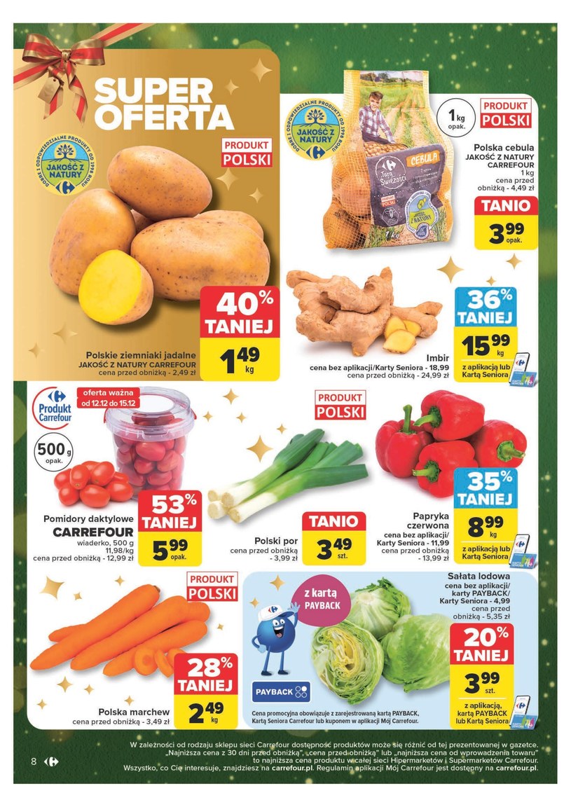 Gazetka: Magia świąt w niskich cenach - Carrefour - strona 8