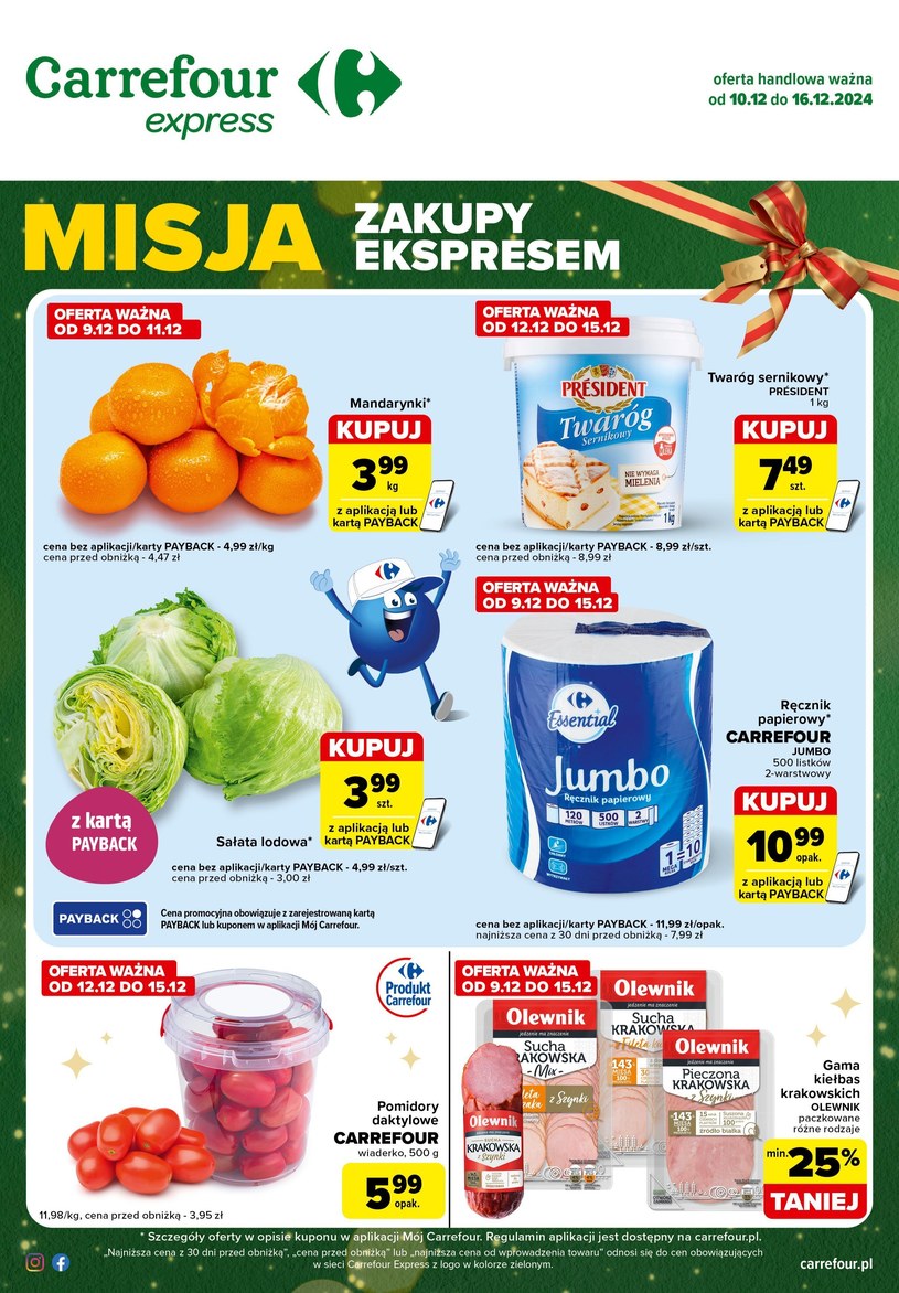 Gazetka promocyjna Carrefour Express - ważna od 10. 12. 2024 do 16. 12. 2024