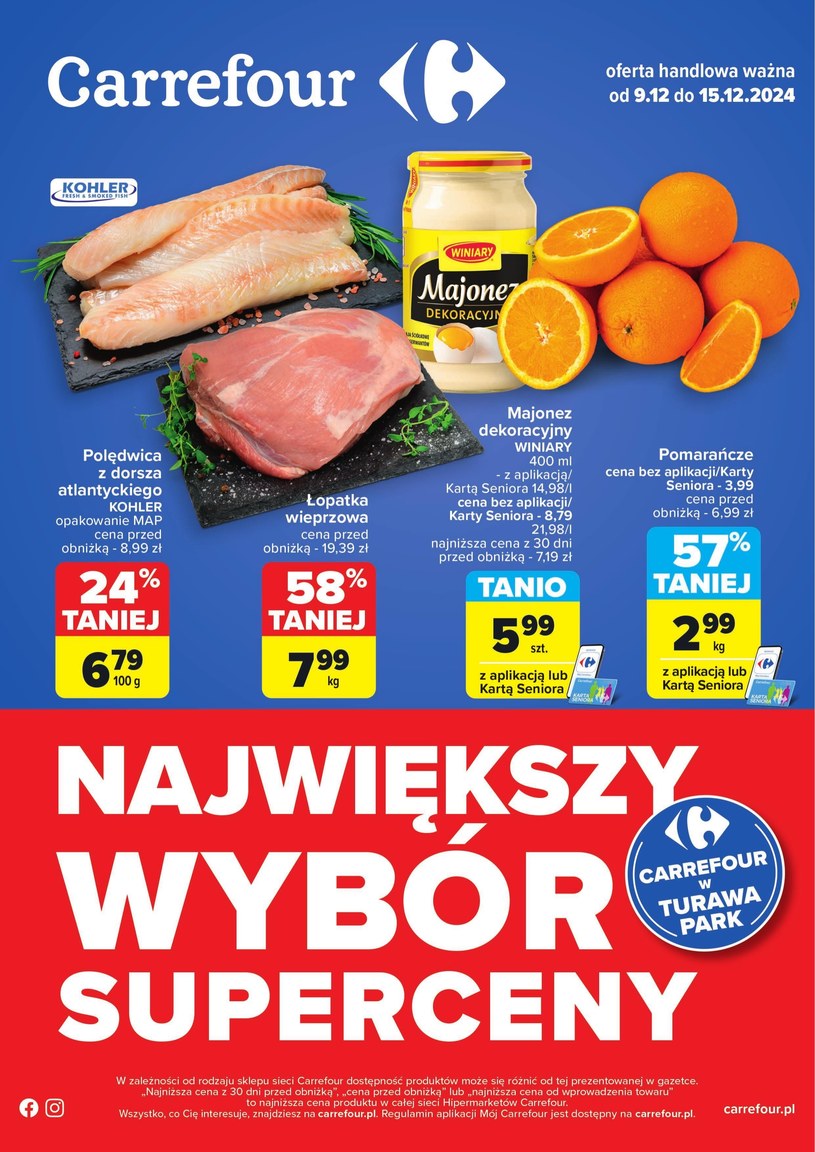 Gazetka promocyjna Carrefour - ważna od 09. 12. 2024 do 15. 12. 2024