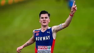 Jakob Ingebrigtsen znów mistrzem Europy - tym razem w biegach przełajowych