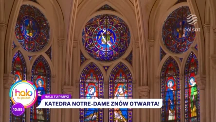 Katedra Notre-Dame, symbol Paryża, po 5 latach od pożaru, ponownie otwarta