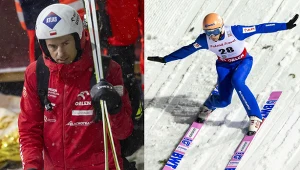 Skoki narciarskie: Puchar Świata. Na zdjęciu Kamil Stoch oraz Dawid Kubacki