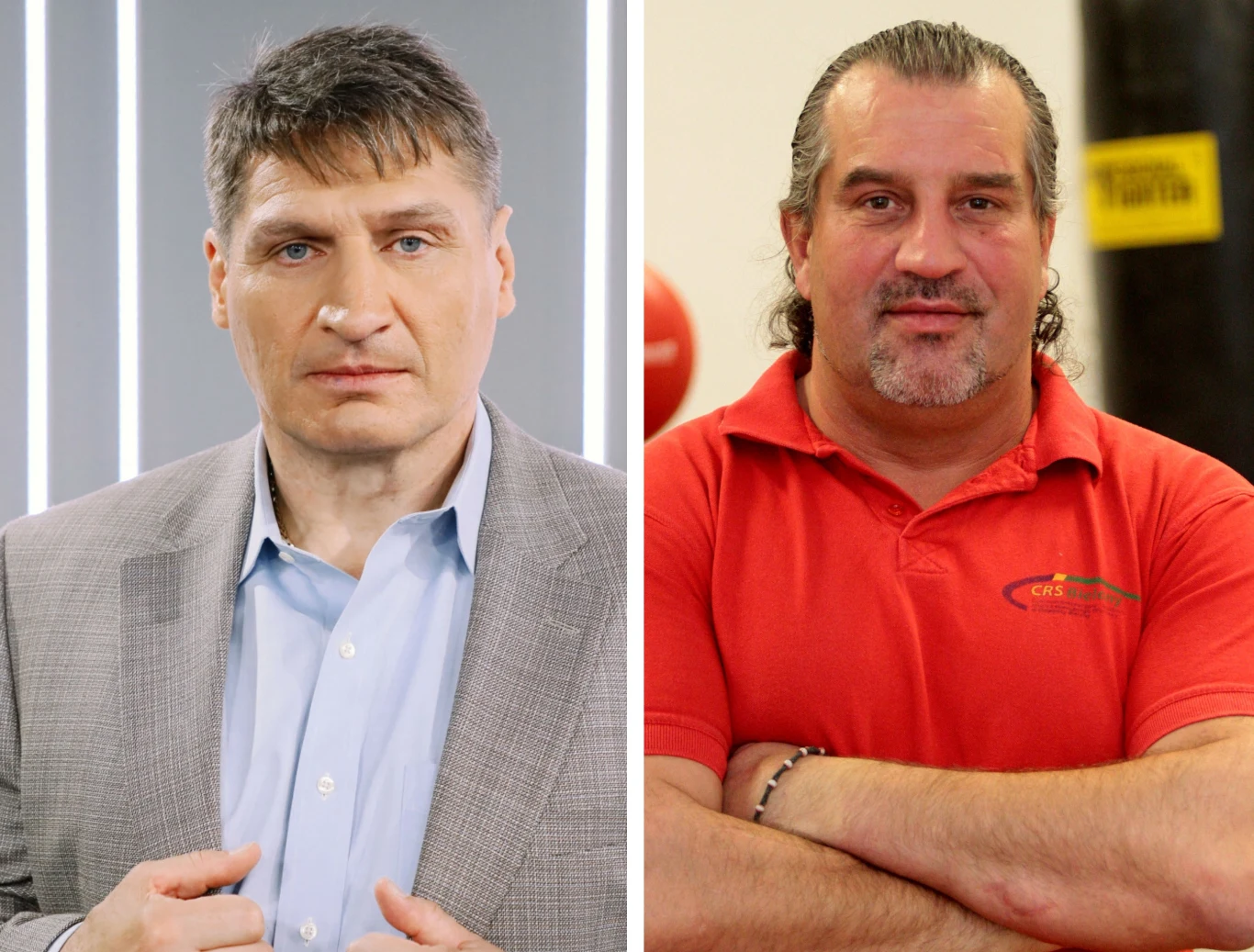 Andrzej Gołota i Henryk Zatyka Andrzej Gołota i Henryk Zatyka