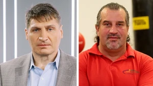 Andrzej Gołota i Henryk Zatyka