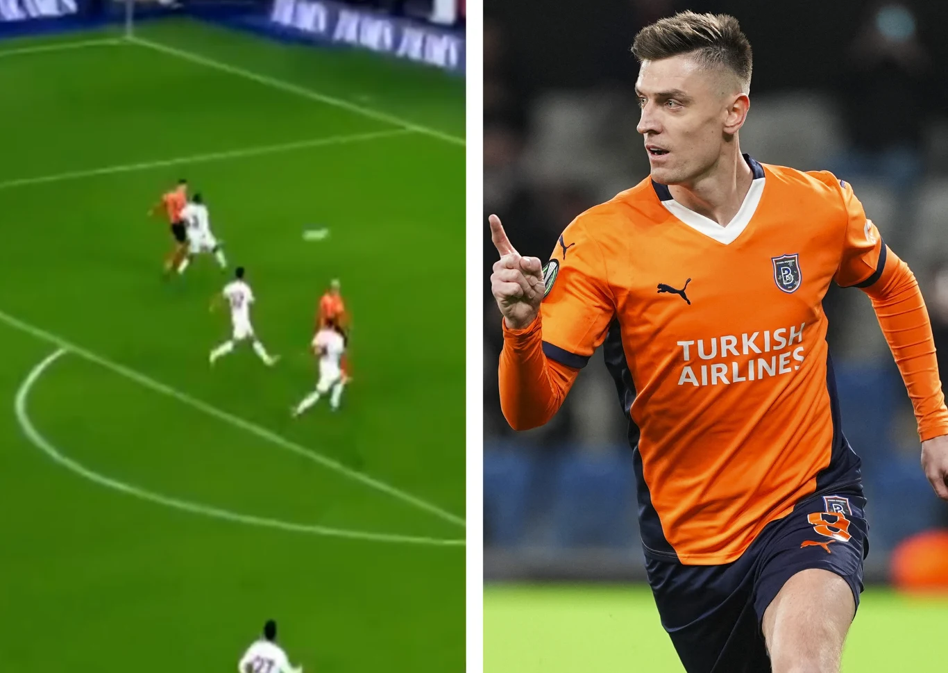 Krzysztof Piątek z kolejnym golem. Polak popisał się trafieniem w starciu Basaksehir - Hatayspor