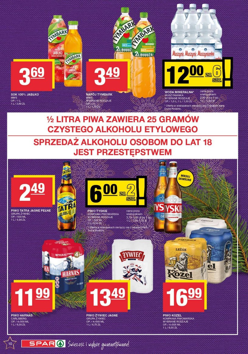 Gazetka: Święta pełne oszczędności - Spar - strona 10