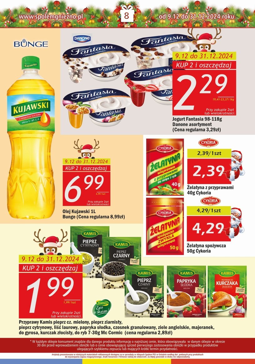 Gazetka: Oferta handlowa PSS Społem Gniezno - strona 8