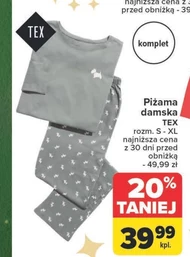 Piżama damska TEX