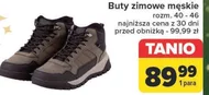 Buty zimowe męskie