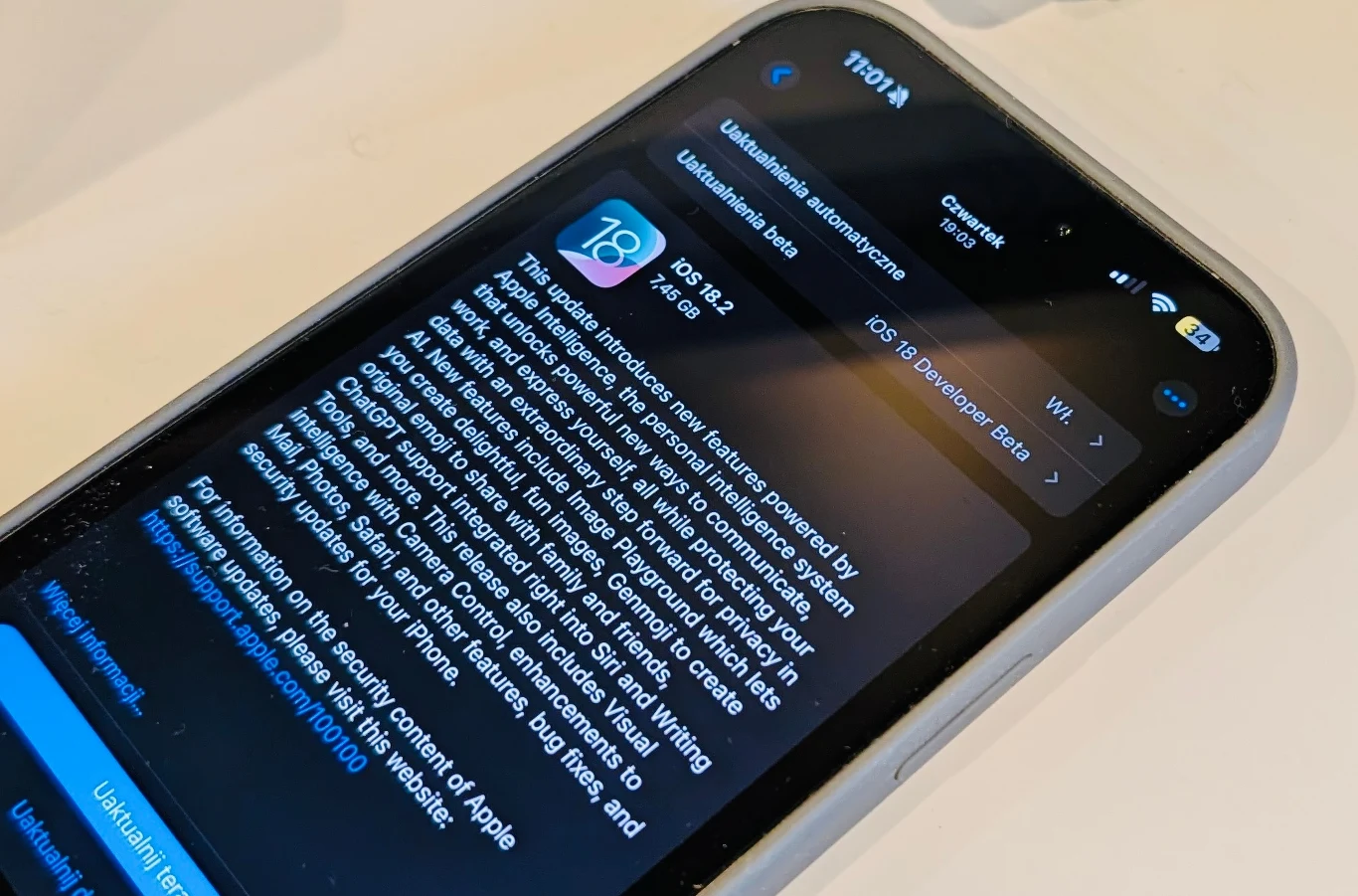 iOS 18.2. Kiedy aktualizacja i co nowego wprowadza? iOS 18.2. Kiedy aktualizacja i co nowego wprowadza?