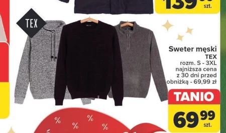 Sweter męski TEX