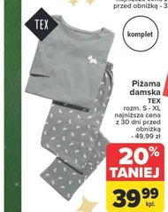 Piżama damska TEX