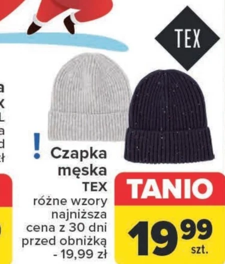 Czapka męska TEX