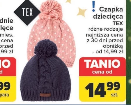 Czapka dziecięca TEX