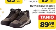 Buty zimowe męskie