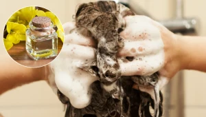 Włosy będą mocne i błyszczące. Wystarczy, że dodasz kilka kropel do szamponu