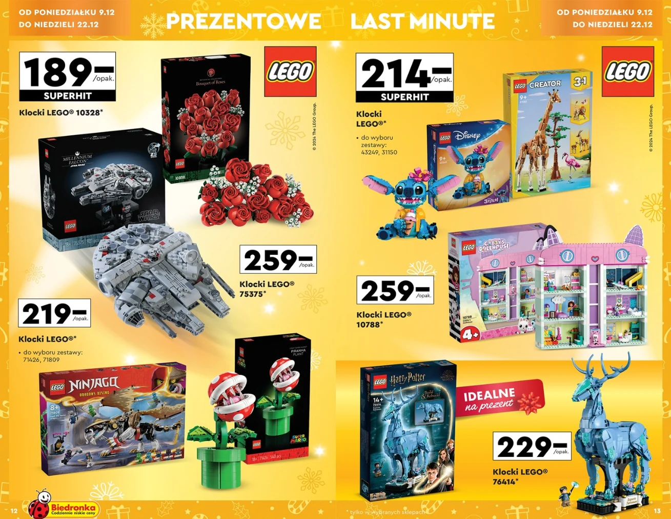 Klocki LEGO w Biedronce! 