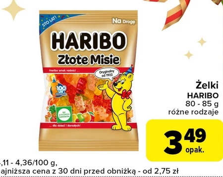 Haribo Złote Misie Żelki owocowe 85 g