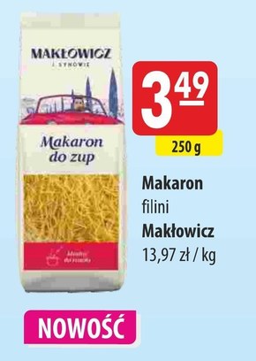 Makaron Makłowicz i Synowie niska cena