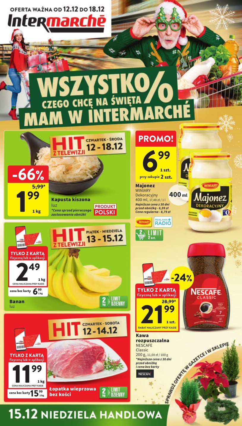 Gazetka promocyjna Intermarche Super - ważna od 12. 12. 2024 do 18. 12. 2024