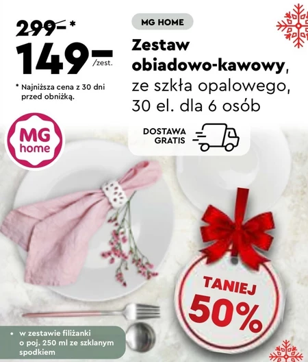 Zestaw obiadowy MG Home