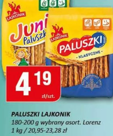 Paluszki Lajkonik