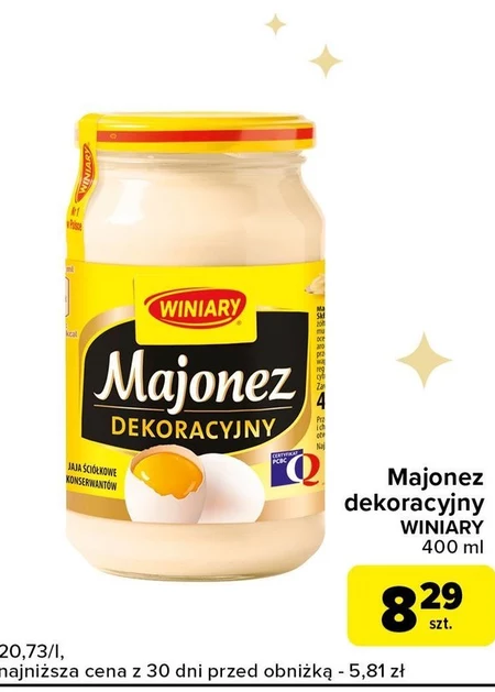 Winiary Majonez Dekoracyjny 400 ml