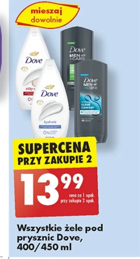 Dove Men+Care Skin Defense Żel pod prysznic 400 ml
