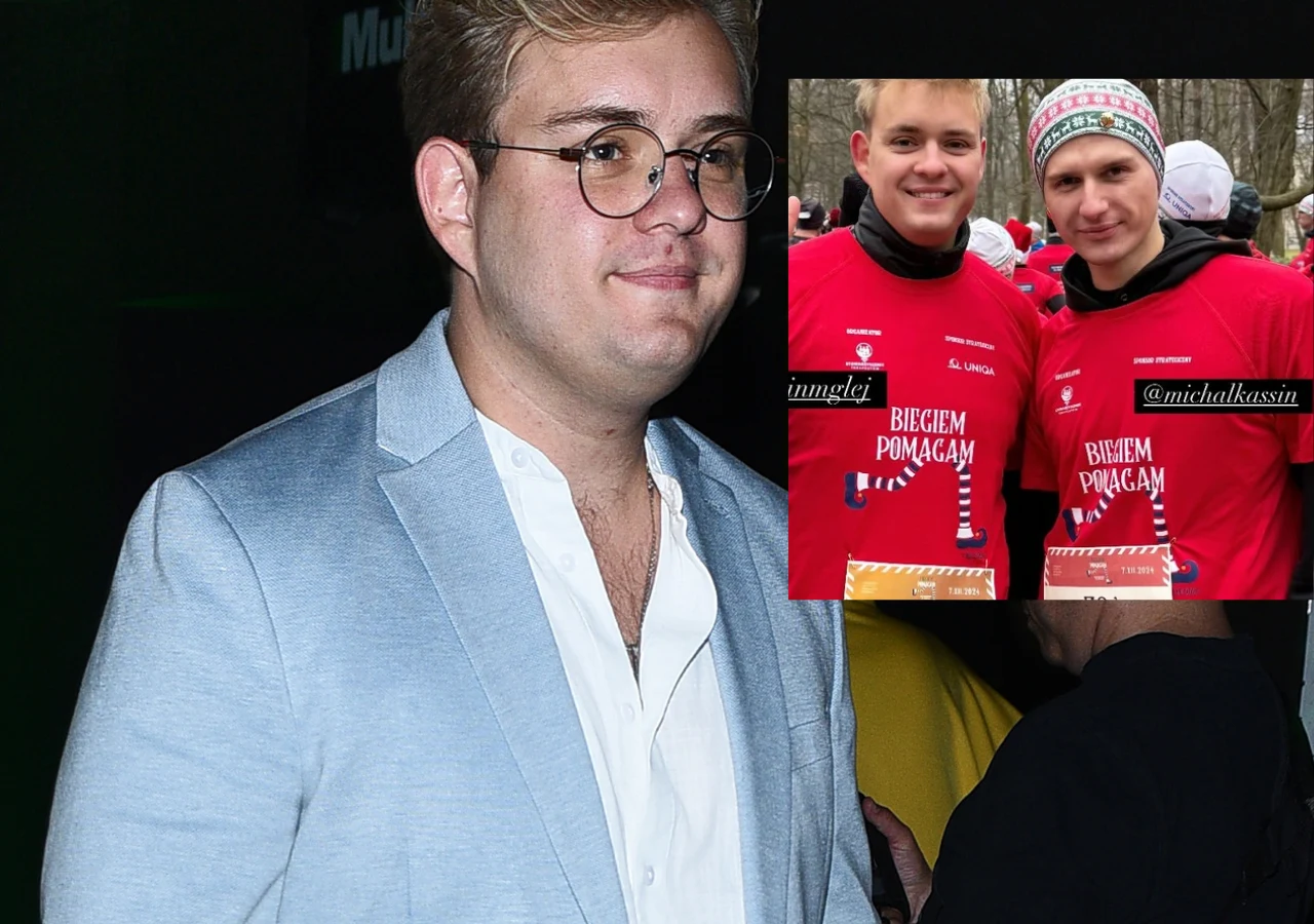 Kevin Mglej i Michał Kassin wzięli udział w biegu charytatywnym Kevin Mglej i Michał Kassin wzięli udział w biegu charytatywnym