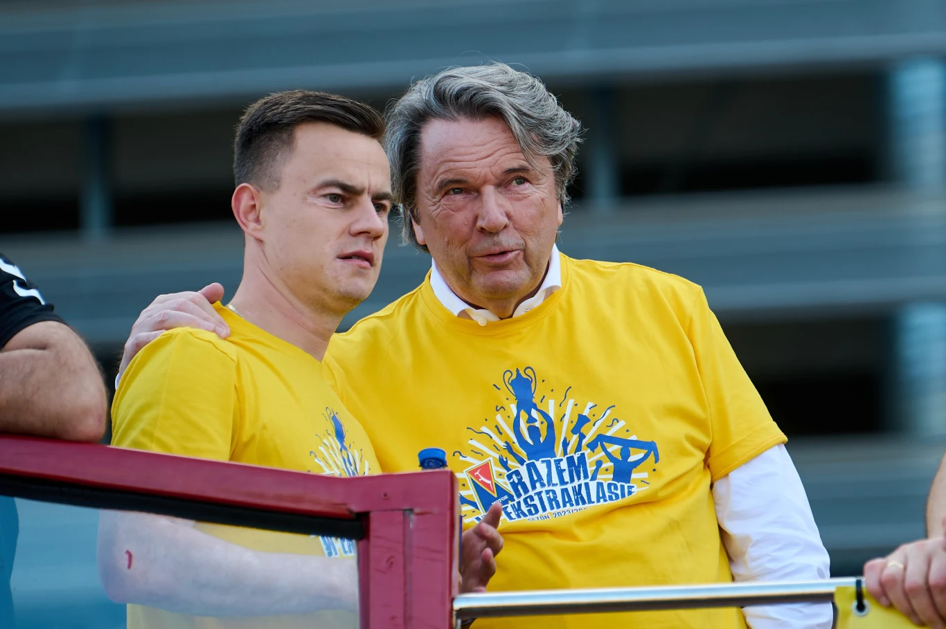 Zbigniew Jakubas i Mateusz Stolarski