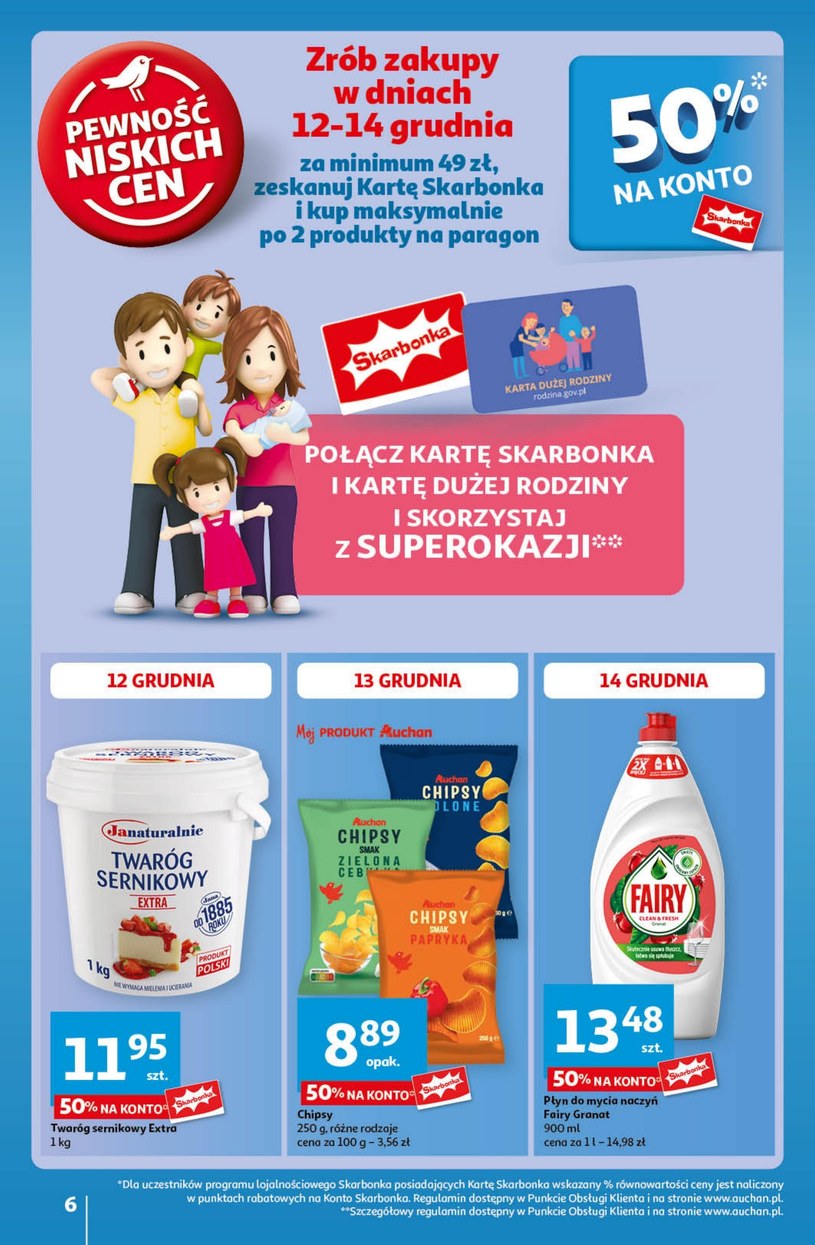 Gazetka: Zaczarowane święta z Auchan Hipermarket  - strona 6