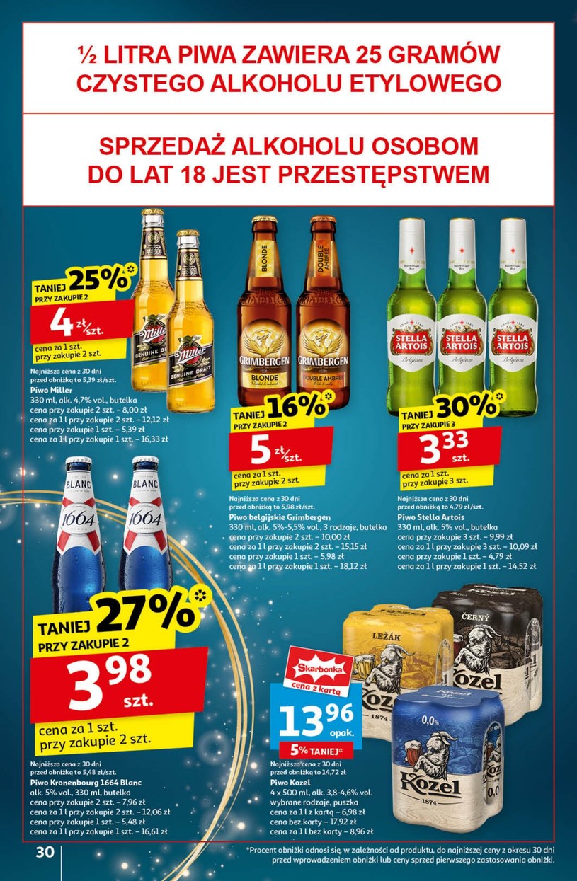 Gazetka: Zaczarowane święta z Auchan Hipermarket  - strona 32