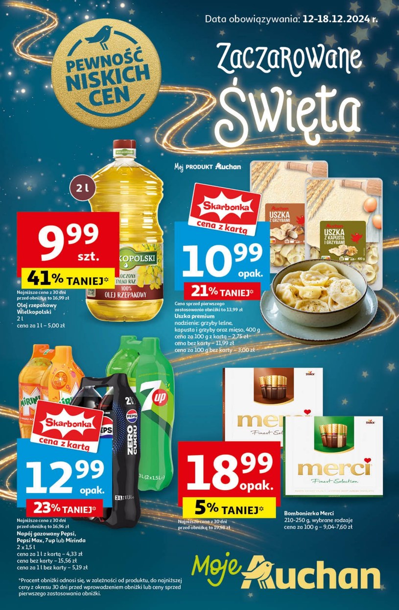 Gazetka promocyjna Moje Auchan - ważna od 12. 12. 2024 do 18. 12. 2024