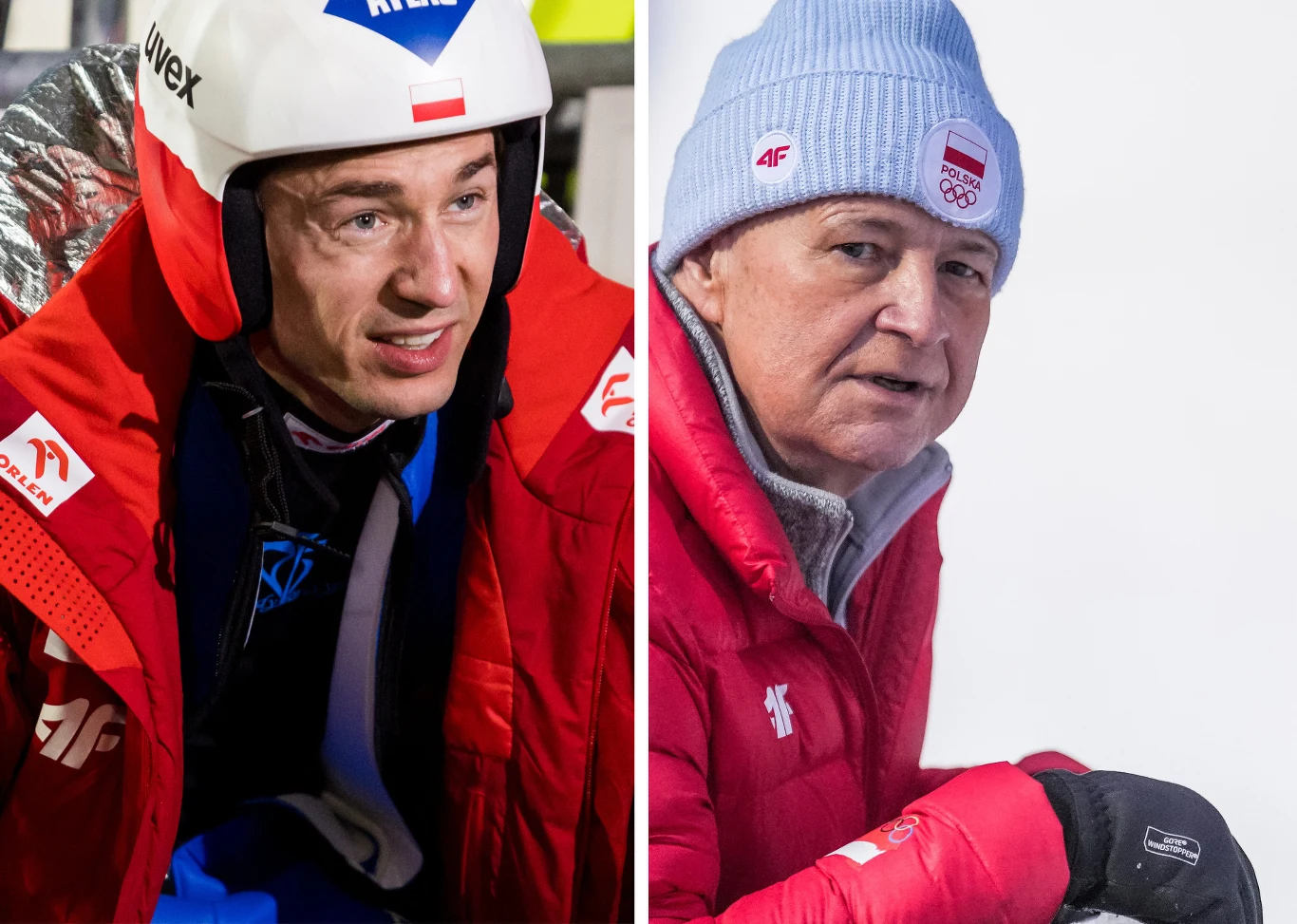 Skoki narciarskie. Kamil Stoch oraz Apoloniusz Tajner
