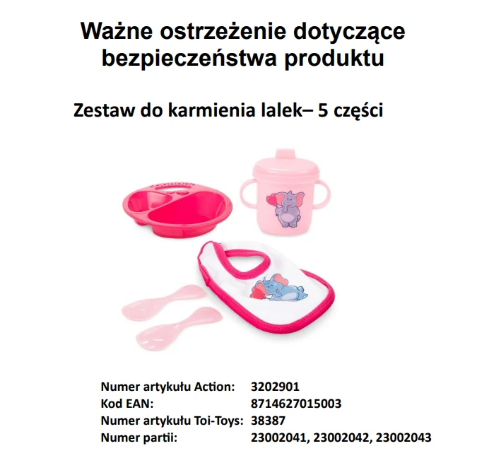 Action wycofał popularną zabawkę, stwarza zagrożenie dla dzieci