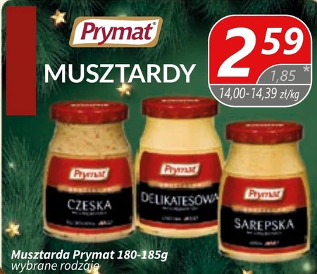 Prymat Musztarda kremska 185 g