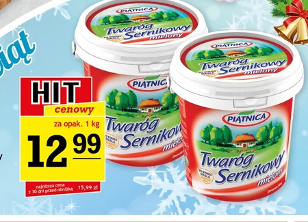 Piątnica Twaróg sernikowy mielony 1 kg