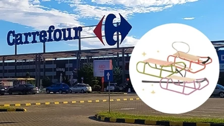 Zimowe szaleństwo w zasięgu ręki – klasyczne sanki taniej w Carrefour!