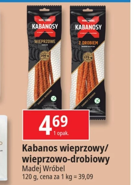 Kabanosy Madej Wróbel