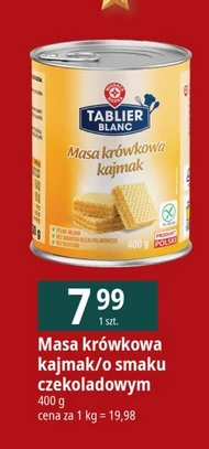 Masa krówkowa Tablier Blanc