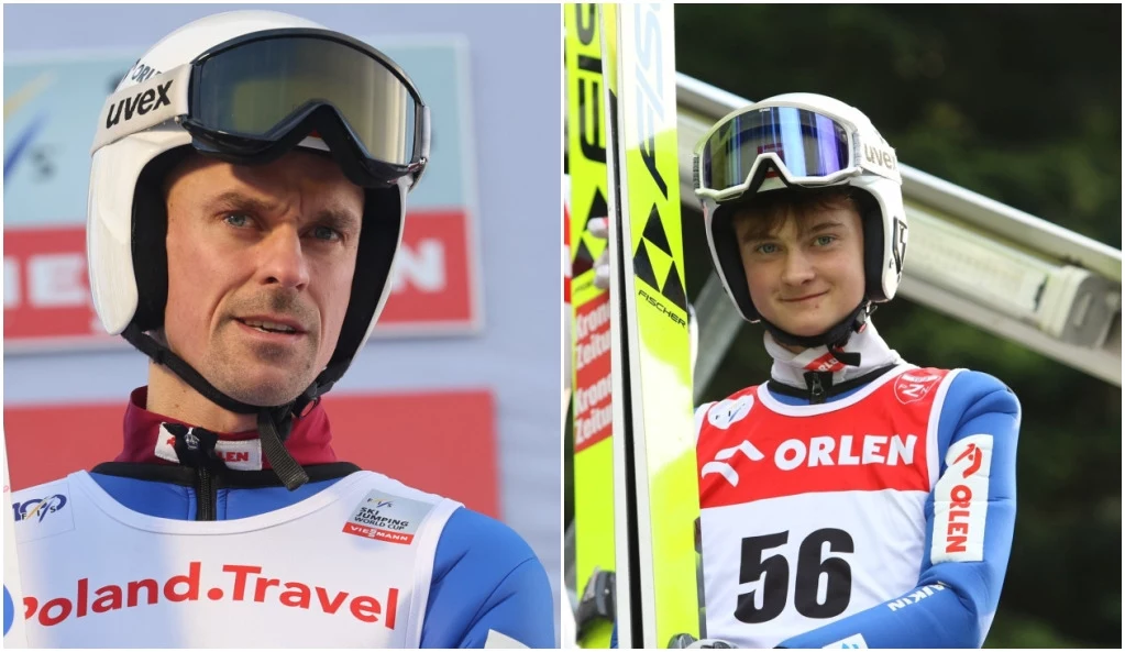Piotr Żyła i Szymon Byrski (po prawej) Piotr Żyła i Szymon Byrski (po prawej)