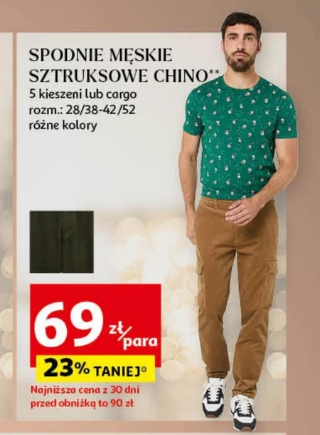 Spodnie męskie Chino