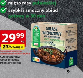 Gulasz wieprzowy Wolno Gotowane niska cena